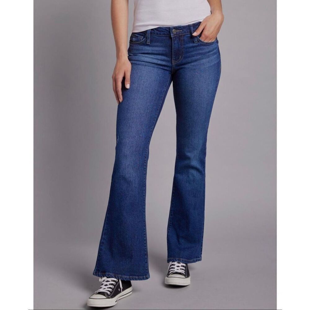🌸 RSQ Tilly’s Dark Wash Blue Jeans High Rise Flare Size 33 New